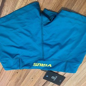 new Virus small booty shorts, blue